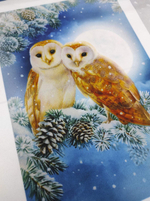 Панель (Армани-шелк дублир-й). Птички №1