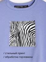 Лонгслив детский с принтом