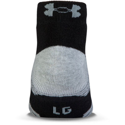 Теннисные носки Under Armour UA HeatGear Low Cut Jr - 3 par/black