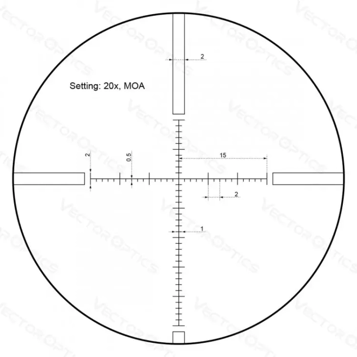Прицел Vector Optics Sentinel 6-24x50 GenII SFP (SCOL-14)
