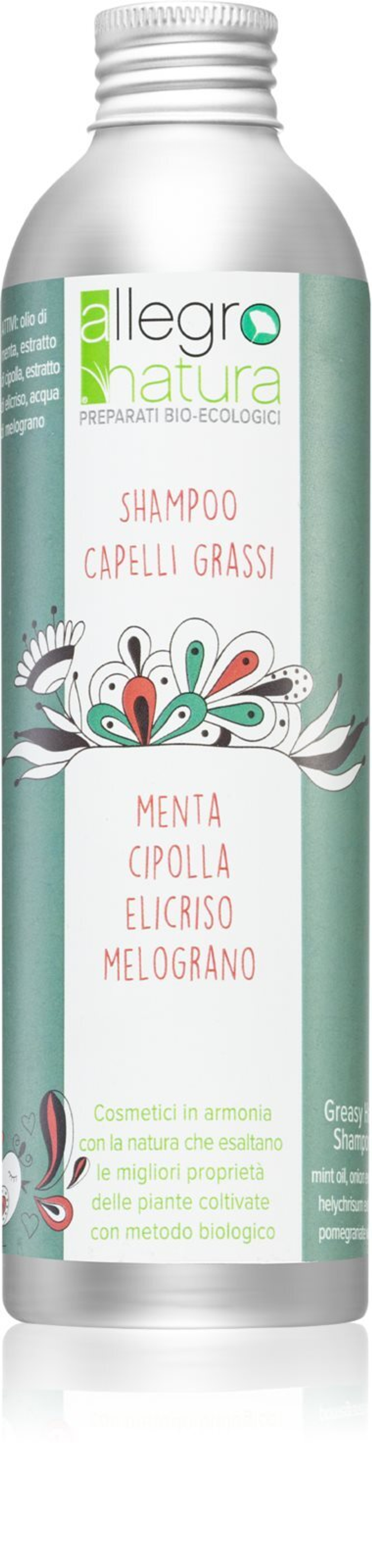 Allegro Natura Organic - Шампунь для жирных волос /   250  ml  / GTIN 8033576685748