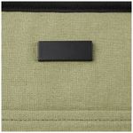 Пищевая сумка-холодильник Joey из брезента, переработанного по стандарту GRS, объемом 6 л на 9 банок