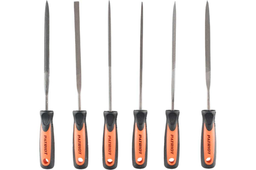 Набор надфилей PATRIOT NFS-6, 140мм, 6 предметов 350004440