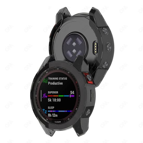 Защитный бампер чехол для часов Garmin Fenix 7X, Tactix 7 / 7 Pro, Enduro 2 силиконовый