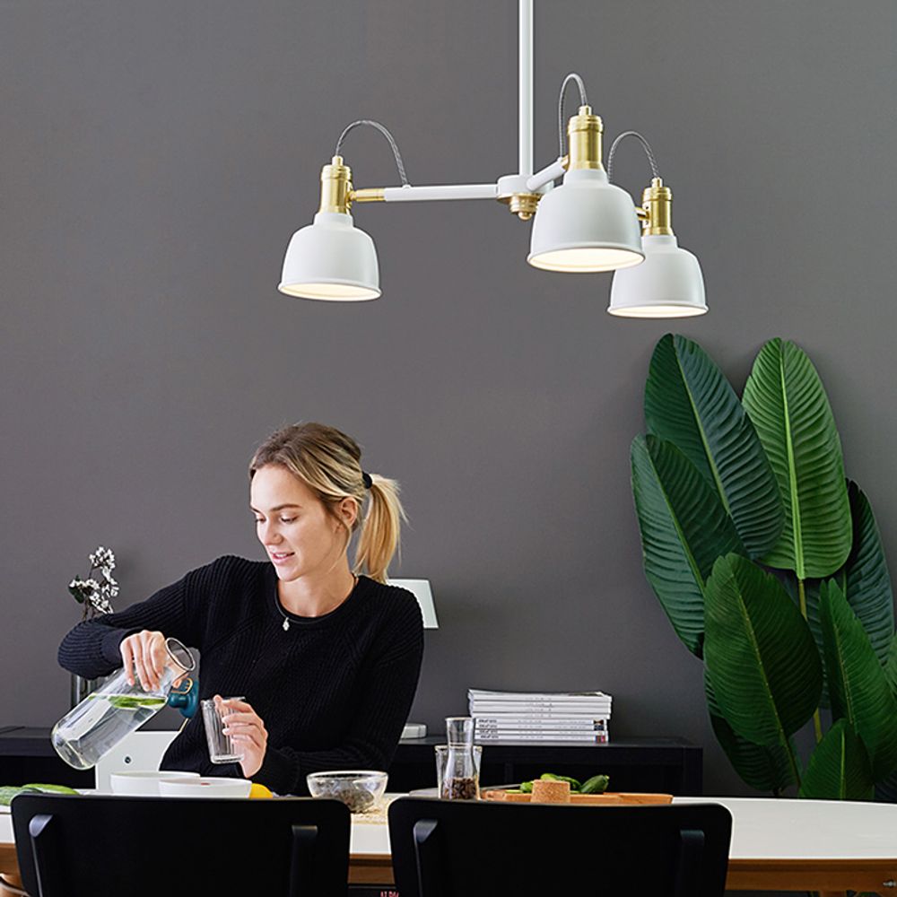 Люстра На Штанге Vinland Ch D92 White By Imperiumloft