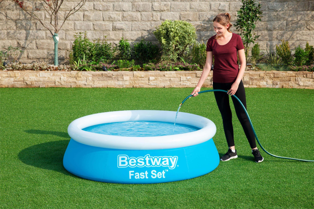 Бассейн надувной Bestway Fast Set Pools 183х51 см (57392)