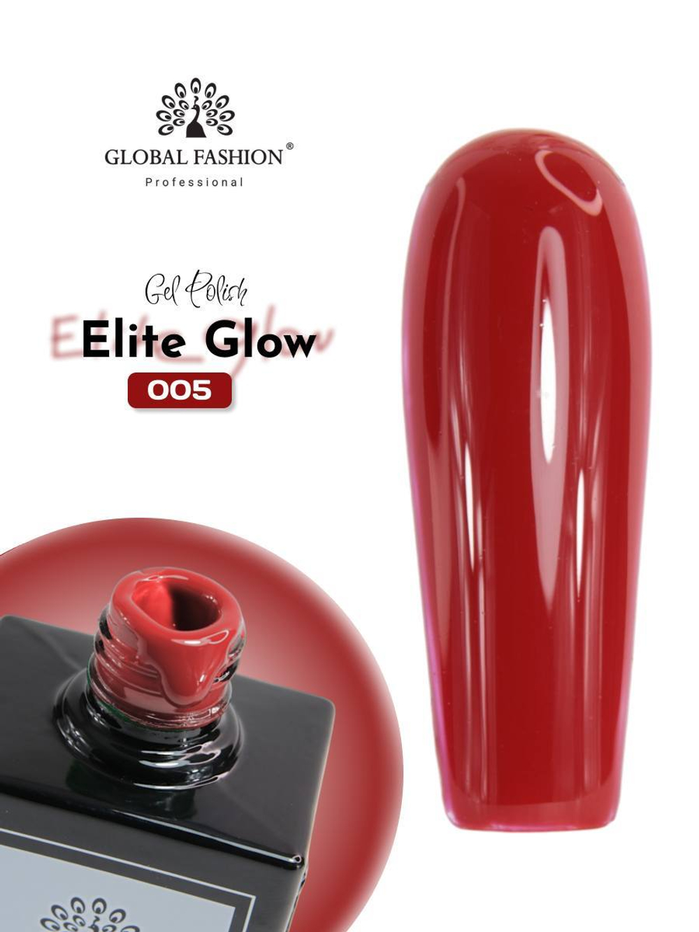 Гель лак Global Fashion, Gel polish 15 ml, 05