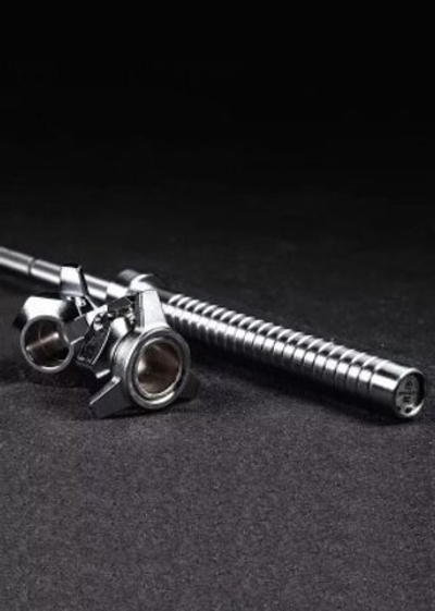 Гриф  "Ленинградка" с замками, 20кг