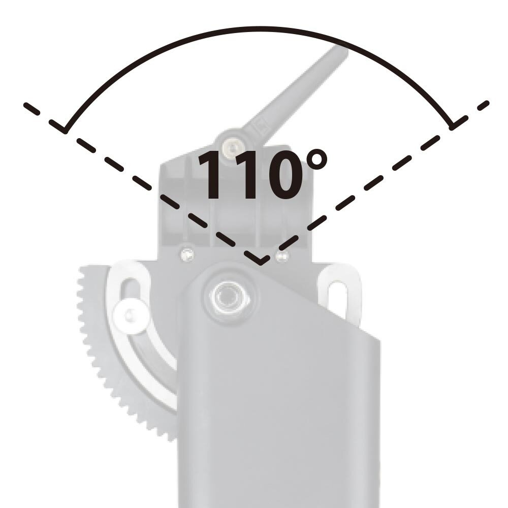 Головка KUPO KCP-646 HEAVY DUTY TILT HEAD W/ CRANK HANDLE наклонная для паразонта