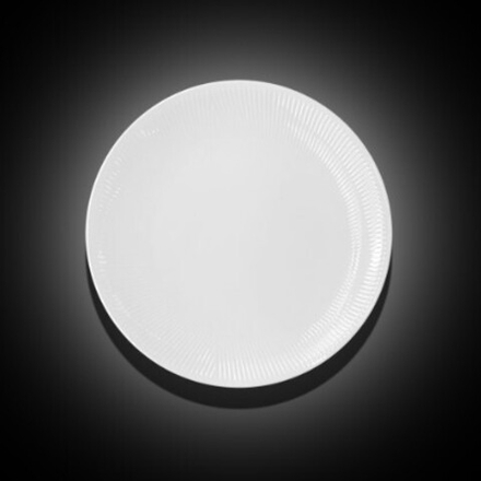 Тарелка обеденная из фарфора 25.5 см VELO BIANCO