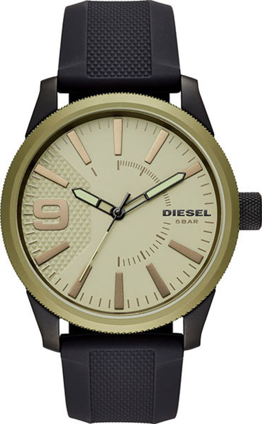 Diesel 5 bar watch black top