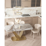 Стул Stag светло-серый серые ножки