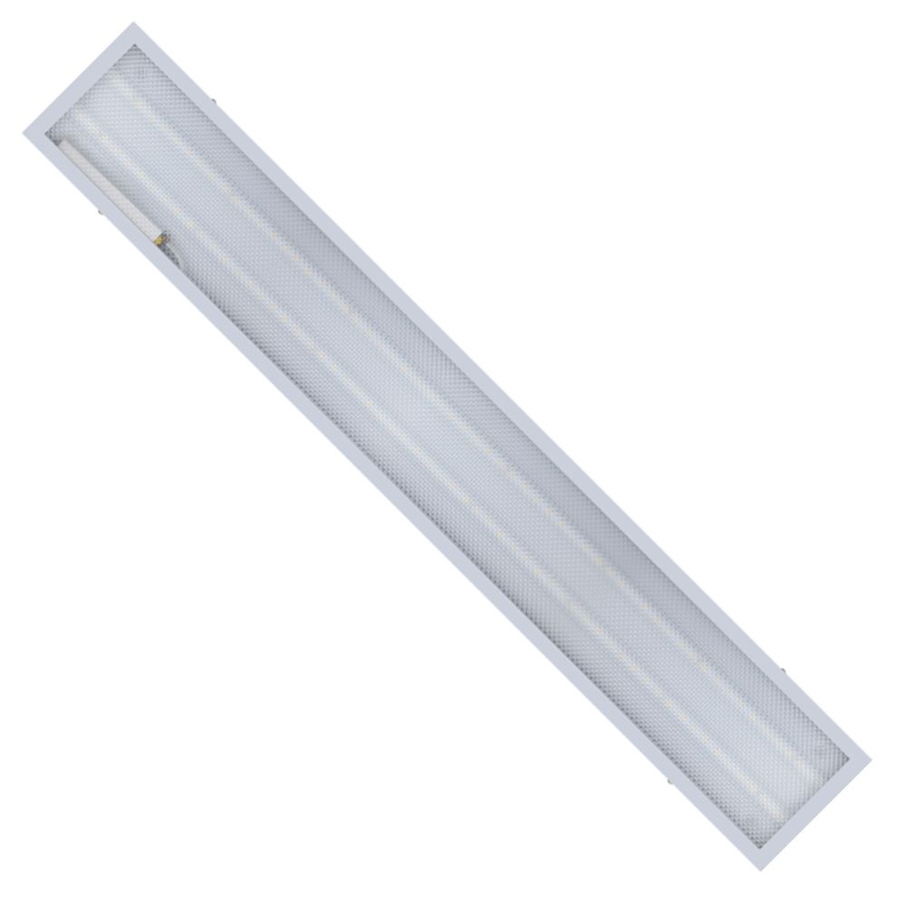 ULP-Q105 18120-45W-6500K WHITE M3 Светильник светодиодный потолочный универсальный. Дневной свет 6500K. Рассеиватель призма. Встроенный и-п. Корпус белый. ТМ Volpe