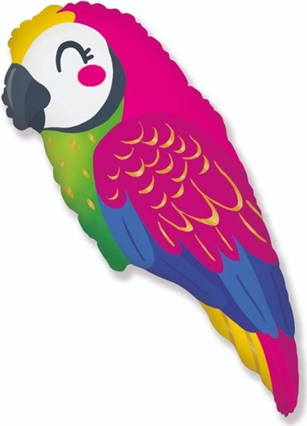F Мини-фигура, Яркий попугай, 17''/43 см, 5 шт.