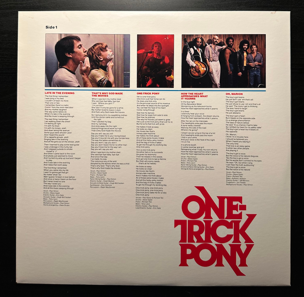 Paul Simon - One-Trick Pony (США 1980г.)