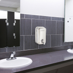 Дозатор для жидкого мыла LAIMA PROFESSIONAL INOX (гарантия 3 года), 1 л, нержавеющая сталь, зеркальный.