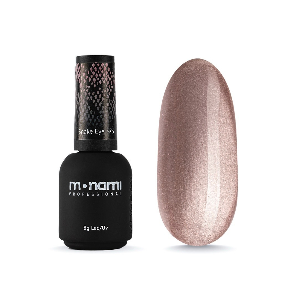 Monami Гель-лак Snake Eye №3, 8г