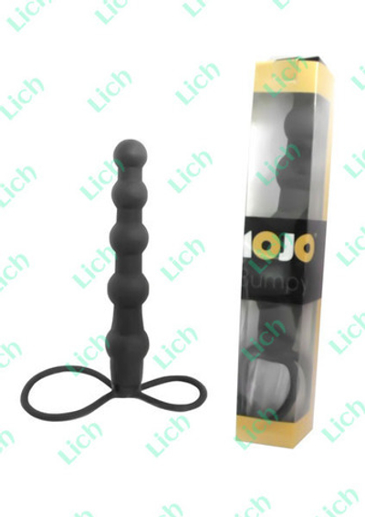 Черный фаллоимитатор, надевающийся на пенис Двойное проникновение