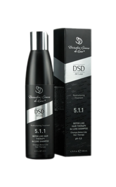 BOTOX HAIR THERAPY DE LUXE SHAMPOO DSD DE LUXE 5.1.1 / Шампунь ботокс терапия № 5.1.1