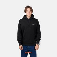  Толстовка мужская Carhartt WIP Script Embroidery Hooded артикул:I033658_black - купить в магазине Дайс
