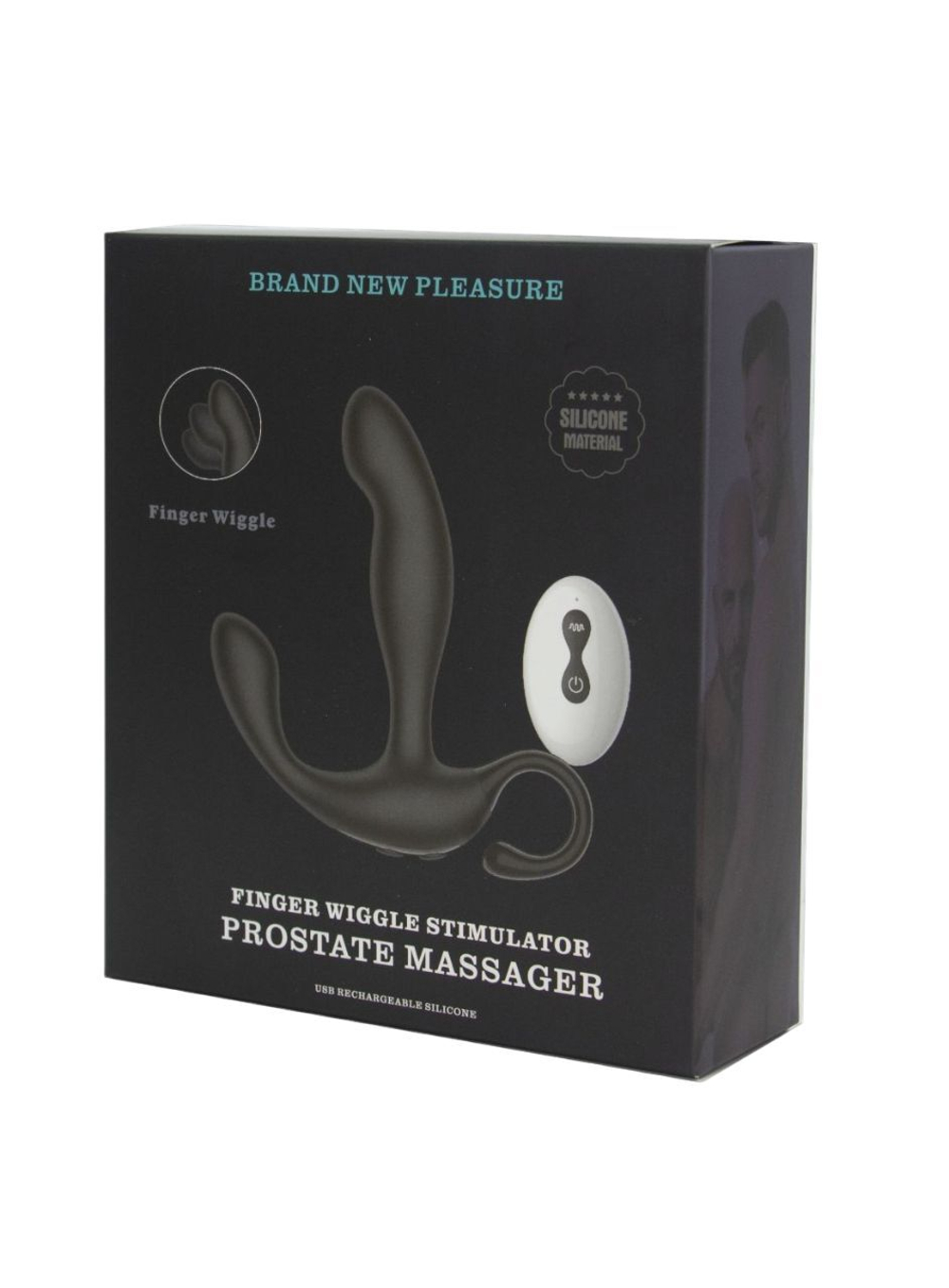 Массажер простаты Secwell SW1064 с эффектом фингеринга, 10 см