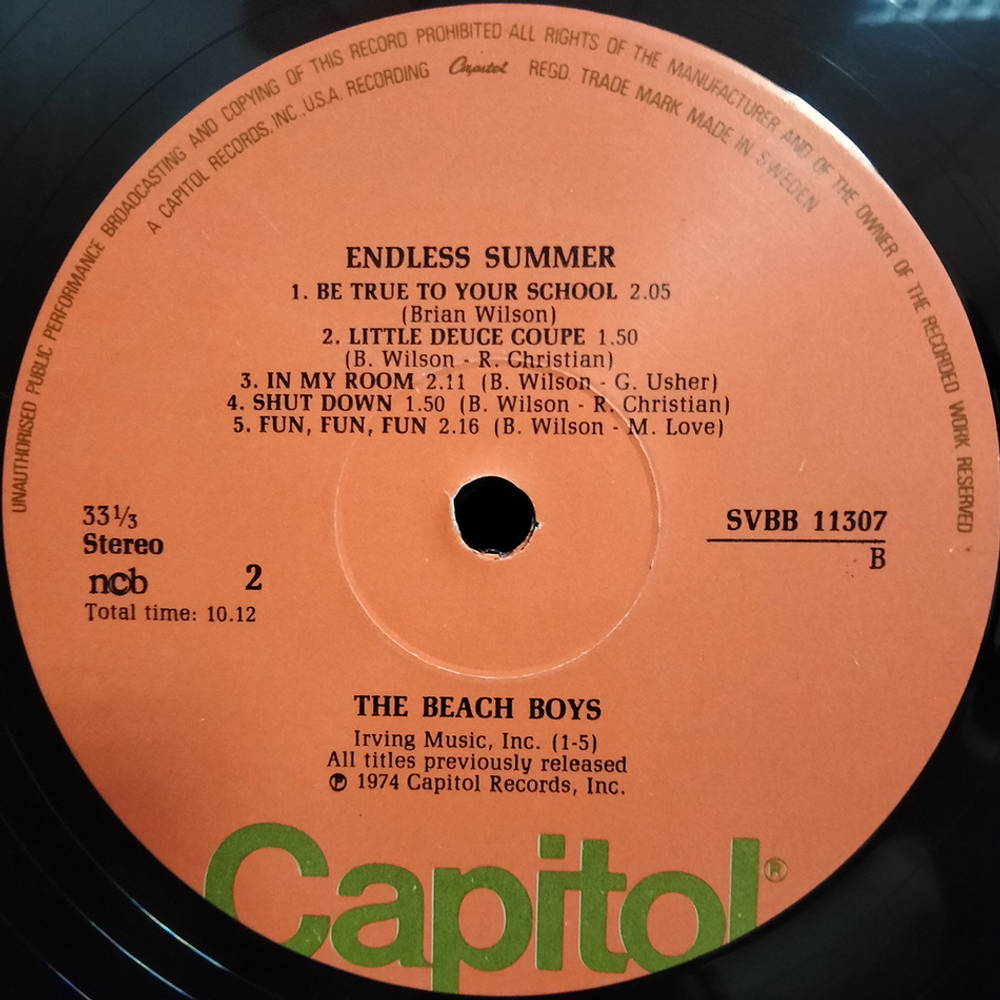 The Beach Boys / Endless Summer (2LP)