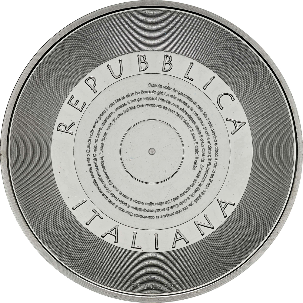 ИТАЛИЯ, 2025, 5 ЕВРО [СЕРЕБРО]