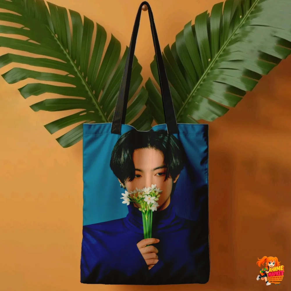 Сумка шоппер с принтом Got 7