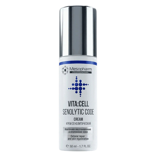 Сенолитический крем для лица Mesopharm Professional Vita Cell Senolytic Code Cream 50мл