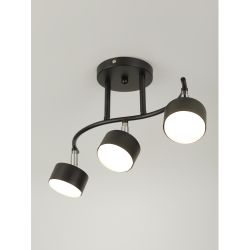 Светильник настенно-потолочный спот Rivoli Vanessa 7074-703 3хGX53 15 Вт поворотный | Споты-Подсветки