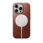 Кожаный чехол MagSafe Nomad Horween Modern Leather Case Limited Edition для iPhone 16 Pro Чехол из натуральной кожи Horween