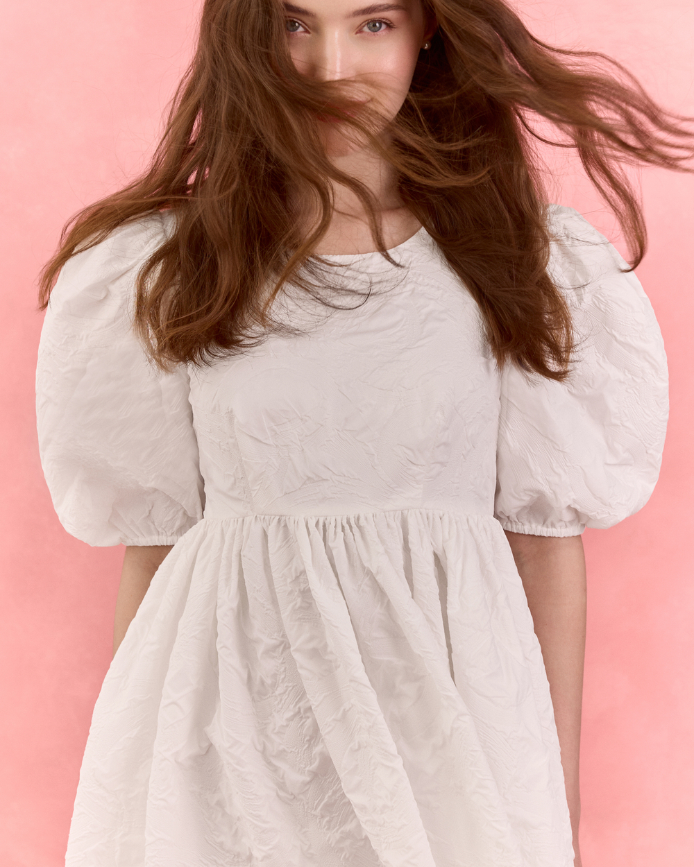 Coco white mini dress