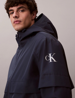 Куртка Calvin Klein Ripstop Hooded Windbreaker Jacket Blue Nights