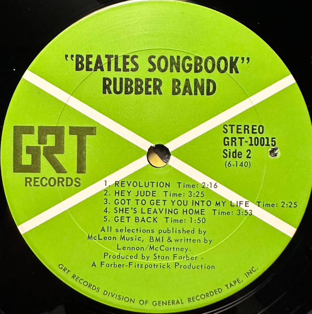 The Rubber Band - Beatles Songbook (США 1969г.)