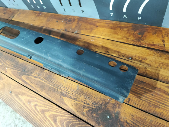 Усилитель заднего бампера Volkswagen Transporter T5 03-15 Б/У Оригинал 7H0807305