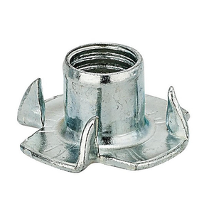 Гайка мебельная забивная оцинкованная M10 (4 шт.) 111250