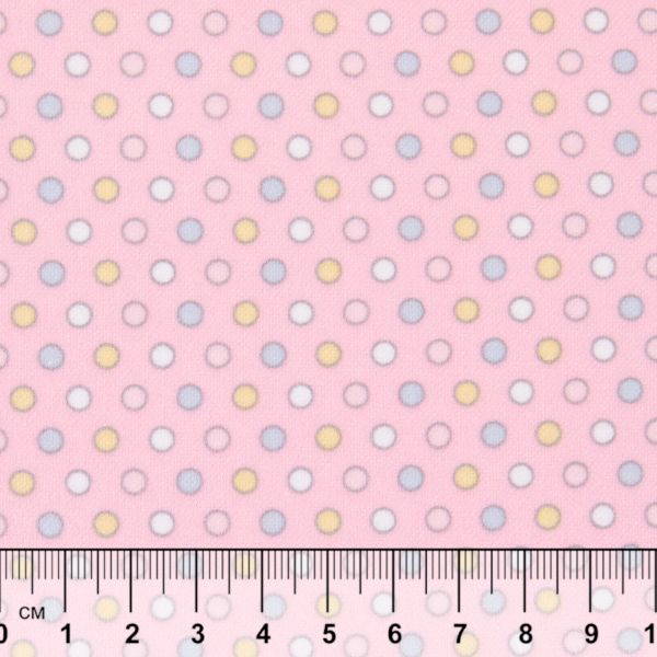 Ткань для пэчворка Peppy Молочные сны фланель, отрез 100х110 см, 175 г/м², МС-08 розовый, Peppy
