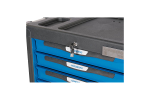 Тележка инструментальная, 7 выдвижных ящиков, синяя NORDBERG T7N(B)