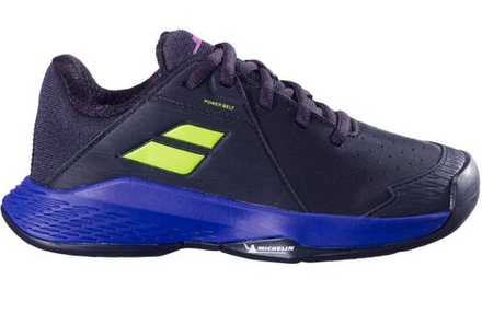Детские Кроссовки теннисные Babolat Propulse Junior 3 All Court - black/dark blue