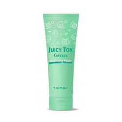 Trimay Juicy Tox Green Cleansing Foam увлажняющая пенка на основе зеленого комплекса экстрактов фруктов и овощей