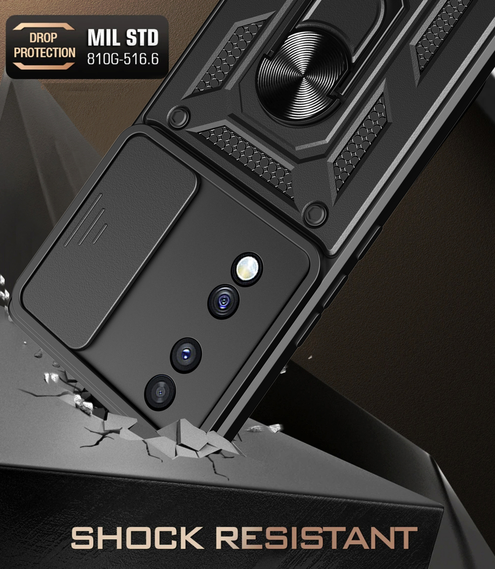 Чехол с кольцом Bumper Case для Honor 70