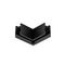 Коннектор для магнитных треков угловой Nowodvorski Nano Horizontal Black 11727