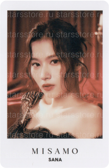 Фотокарта Sana MISAMO (TWICE) - JAPAN 1st MINI ALBUM "Masterpiece"
