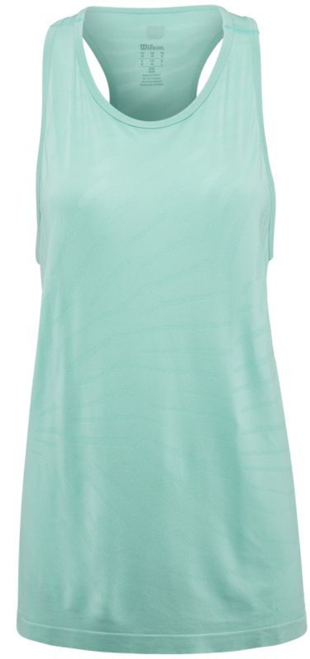 Женский топ теннисный Wilson W Competition Seamless Tank - island параdise