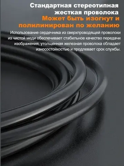 Эндоскоп автомобильный , 178 градусов,8.5 мм,ручной эндоскоп кабель 5м, водонепроницаемы