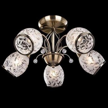 Люстра 30026/5 античная бронза Габриэлла Оптима Eurosvet