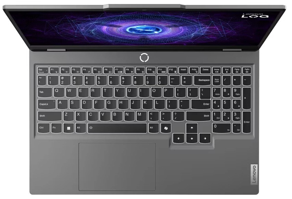 Ноутбук  Lenovo LOQ 15IAX9 15.6 ", Core i5, 16 Гб RAM, 512 Гб SSD, UHD Graphics, Серый