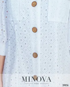 Платье 3147-белый Minova