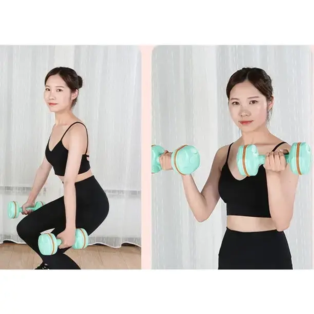 Гантель пластиковая 3 кг