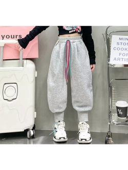 Брюки спортивные с цветными замками